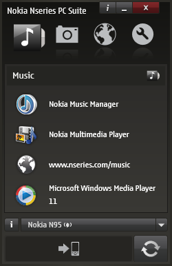 Nokia Nseries PC Suite 2.0
